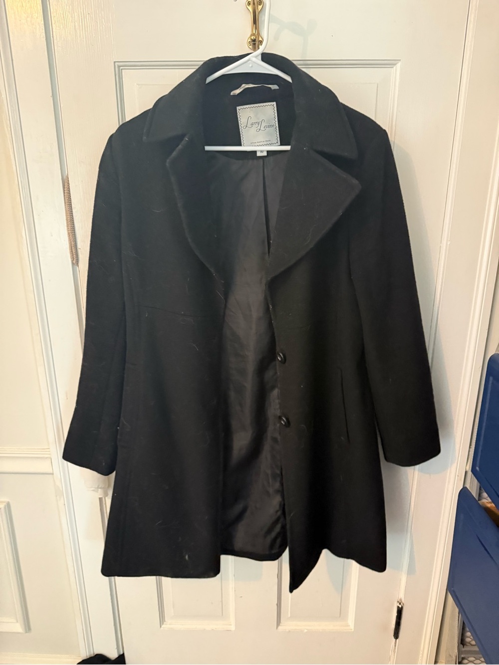 Larry Levine Black Coat
